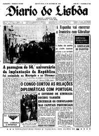 Quinta,  6 de Outubro de 1966 (2ª edição)