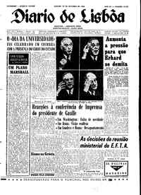 Sábado, 29 de Outubro de 1966 (1ª edição)