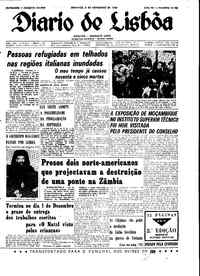 Domingo,  6 de Novembro de 1966 (2ª edição)