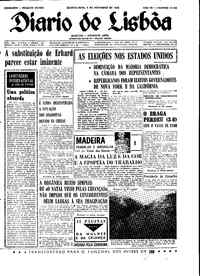 Quarta,  9 de Novembro de 1966 (3ª edição)