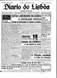 Sábado, 19 de Novembro de 1966 (1ª edição)