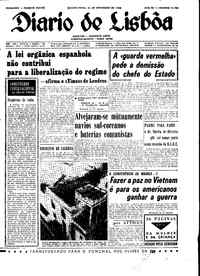 Quarta, 23 de Novembro de 1966 (1ª edição)