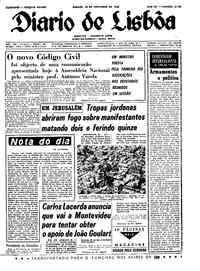 Sábado, 26 de Novembro de 1966 (3ª edição)