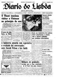 Domingo,  4 de Dezembro de 1966 (1ª edição)