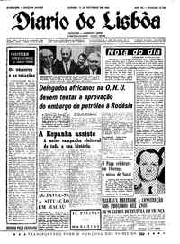 Sábado, 10 de Dezembro de 1966 (3ª edição)