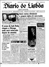 Quarta,  4 de Janeiro de 1967 (2ª edição)