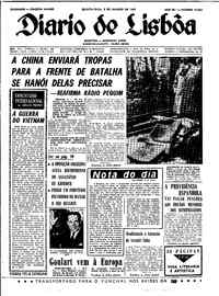 Quinta,  5 de Janeiro de 1967 (2ª edição)