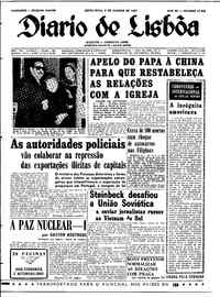 Sexta,  6 de Janeiro de 1967 (1ª edição)