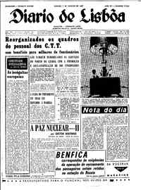 Sábado,  7 de Janeiro de 1967 (1ª edição)