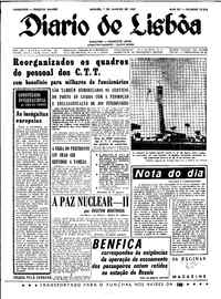 Sábado,  7 de Janeiro de 1967 (3ª edição)