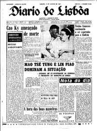 Sábado, 14 de Janeiro de 1967 (1ª edição)