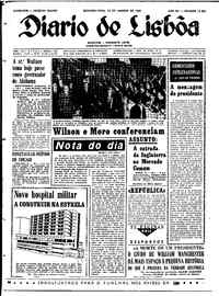 Segunda, 16 de Janeiro de 1967 (1ª edição)