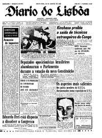 Sexta, 20 de Janeiro de 1967 (1ª edição)