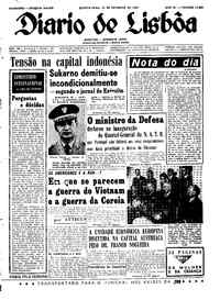 Quarta, 22 de Fevereiro de 1967 (2ª edição)