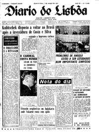 Quarta,  1 de Março de 1967 (1ª edição)