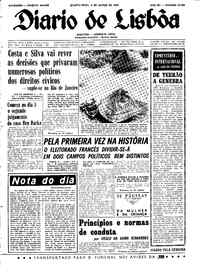 Quarta,  8 de Março de 1967 (3ª edição)