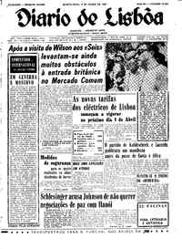 Quinta,  9 de Março de 1967 (1ª edição)