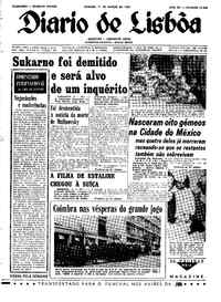 Sábado, 11 de Março de 1967 (1ª edição)