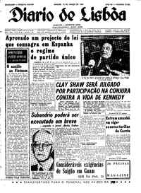 Sábado, 18 de Março de 1967 (2ª edição)