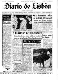 Segunda, 10 de Abril de 1967 (1ª edição)