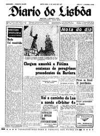 Sexta,  5 de Maio de 1967 (2ª edição)