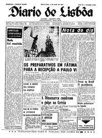 Sexta,  5 de Maio de 1967 (4ª edição)