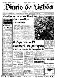 Sábado,  6 de Maio de 1967 (1ª edição)