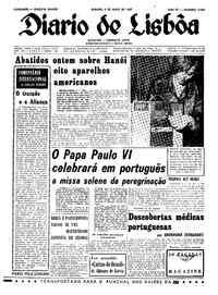 Sábado,  6 de Maio de 1967 (2ª edição)