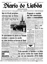 Domingo,  7 de Maio de 1967 (1ª edição)