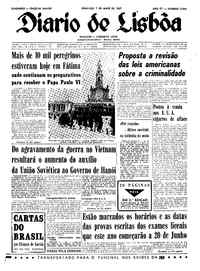 Domingo,  7 de Maio de 1967 (2ª edição)