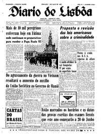 Domingo,  7 de Maio de 1967 (3ª edição)