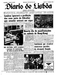 Domingo, 14 de Maio de 1967 (3ª edição)