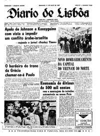 Domingo, 21 de Maio de 1967 (3ª edição)