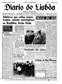 Sábado, 27 de Maio de 1967 (2ª edição)