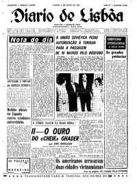 Sábado,  3 de Junho de 1967 (1ª edição)