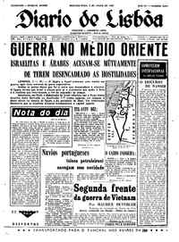 Segunda,  5 de Junho de 1967 (1ª edição)