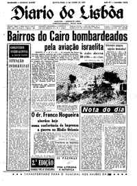 Quinta,  8 de Junho de 1967 (3ª edição)