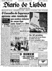 Segunda, 12 de Junho de 1967 (3ª edição)