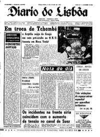 Terça,  4 de Julho de 1967 (1ª edição)