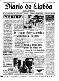 Sexta,  7 de Julho de 1967 (1ª edição)