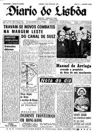 Sábado,  8 de Julho de 1967 (2ª edição)