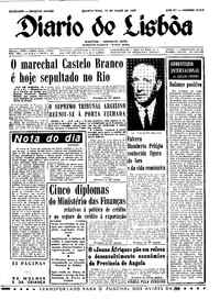 Quarta, 19 de Julho de 1967 (1ª edição)