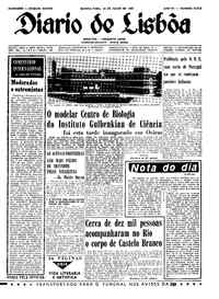 Quinta, 20 de Julho de 1967 (1ª edição)