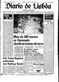 Segunda, 31 de Julho de 1967 (1ª edição)