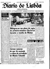 Quarta,  2 de Agosto de 1967 (1ª edição)