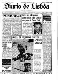 Quarta,  9 de Agosto de 1967 (1ª edição)