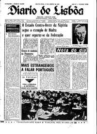 Quinta, 10 de Agosto de 1967 (1ª edição)