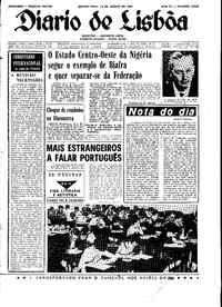 Quinta, 10 de Agosto de 1967 (2ª edição)