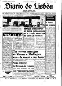 Sábado, 12 de Agosto de 1967 (2ª edição)