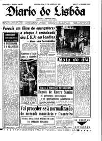 Segunda, 21 de Agosto de 1967 (1ª edição)